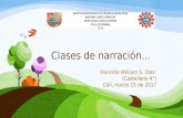 Clase castellano 4°-03-15-17_clases de narración