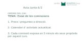 Acta Reunió AMPA 6 de febrer