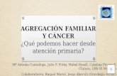 Agregacion familiar y cancer