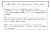 2.  valoración de instrumentos financieros