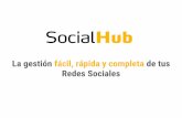 SocialHub: el software para gestionar tus Redes Sociales