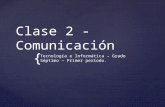 7 Clase 2 pp - Comunicación, Comunicación en humanos y Teoría de la información.