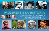 Mujeres en la historia. CEIP Hermanos Argensola