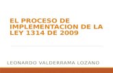 Ley 1314 de 2009