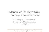 Manejo de la metastasis cerebrales en melanoma