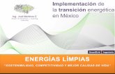 México rumbo a la Transición Energética (CELs)