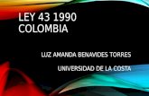 Ley 43 1990  normatividad que rige la profesion del contador publico en colombia
