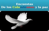 Encuesta de los Colombianos y la paz