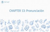 Ejercicios de pronunciación 13 parte I