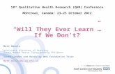 Matt Beavis Presentation - QHR - Montreal, Canada - 24 10 12