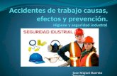Accidentes de trabajo causas, efectos y prevención