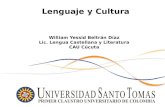 Presentación cultura y lenguaje