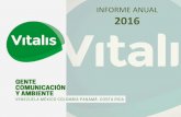 Informe Anual Vitalis 2016