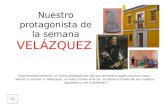 Nuestro protagonista: Velázquez
