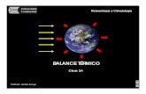 Clase 2 a   Balance térmico