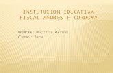 Institucion educativa-fiscal-andres-f-cordova