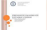 Presidencialismo en EEUU 2012