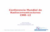 Conferencia mundial de radiocomunicaciones UIT