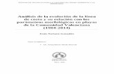 Analisis de la evolucion de la linea de costa y su relacion con los parametros morfologicos en playas de la comunitat valenciana 1984 2014 por jesus soriano