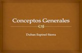 Conceptos Generales Duban Espinel