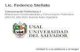 USAL - Posgrado MCCP | Unidad 3: Los públicos y el target