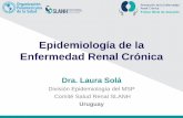 Epidemilogia Enfermedad Renal Crónica 2016