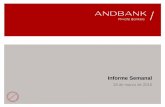 Informe de estrategia semanal Andbank  28 de marzo 2016
