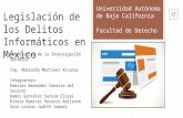Legislacion de los delitos Informáticos en Mexico