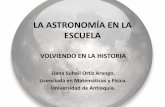 Presentación de la Charla de la SJG del 14 de Abril 2012: La Astronomía en la Escuela.