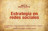 MKT Digital UPC - Estrategia Redes Sociales - Art-e Manifiesto