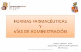 3.  formas farmacéuticas y vías de administración