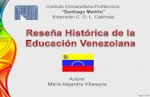 Historia de la Educacion en Venezuela
