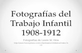 U1 tema i  fotografías del trabajo infantil 1908 1912