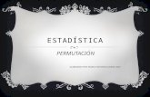 Estadisitca (permutacion)