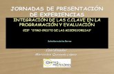 Integración de las Competencias Clave en la Programación y Evaluación CEIP STMO CRISTO DE LAS MISERICORDIAS
