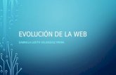 Evolución de la world wide web (www)
