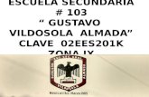 Proyecto educativo Secundaria 103 Gustavo Vildosola Almada