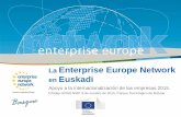 Enterprise Europe Network en Euskadi -  Infoday NMP
