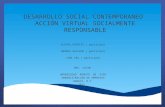 Acción virtual socialmente responsable