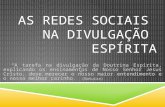 As redes sociais na divulgação espírita - 59ª Concafras - PSE