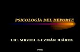 Psicologia del deporte - Lic Miguel Guzman Juarez