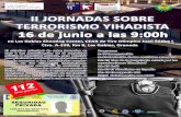 Jornada S/ Terrorismo Yihadista 16/6 Las Gabias-Granada Inscripción GRATUITA