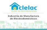 Manufactura de Electrodomésticos 2016