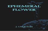 EPHEMERAL FLOWER (proyecto de escultura), J.UNQUILES.