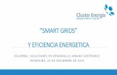Smart grids, eficiencia energética en el consumo eléctrico
