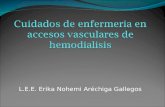 CUIDADOS ENFERMERIA ACCESOS VASCULARES DE HEMODIALISIS