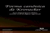 Forma canónica de kronecker