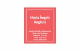 Presentació de l'autora Maria Àngels Anglada. Lit. Catalana