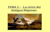 Tema 2 crisis del antiguo régimen 2º bach