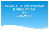 innovacion pensamiento creacion en colombia
